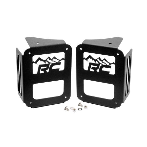 Rough Country Tail Light Cover - Mountain - Jeep Wrangler JK (2007-2018)