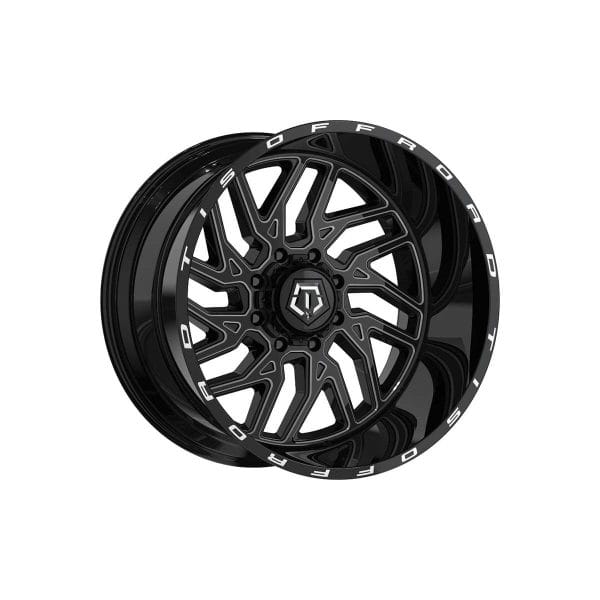 TIS Wheel - Black Milled - 20x10 - 6x5.5 - -25mm