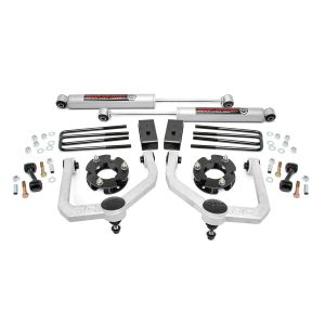 Rough Country 3 Inch Lift Kit - N3 Shocks - Nissan Titan 2WD 4WD (2004-2021)