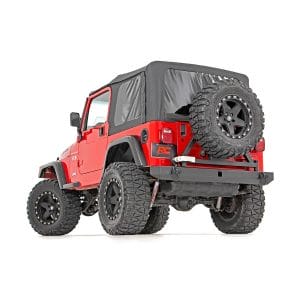 Rear Bumper - Tire Carrier - Jeep Wrangler TJ 4WD (1997-2006)