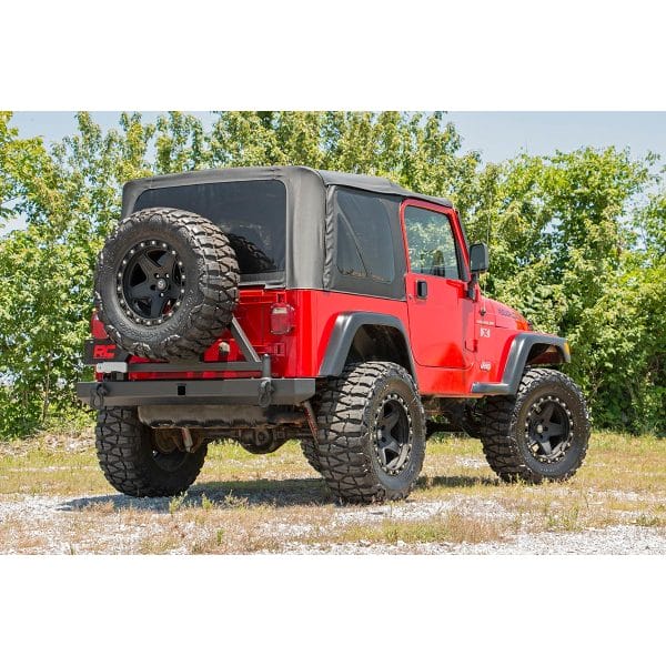 Rear Bumper - Tire Carrier - Jeep Wrangler TJ 4WD (1997-2006)