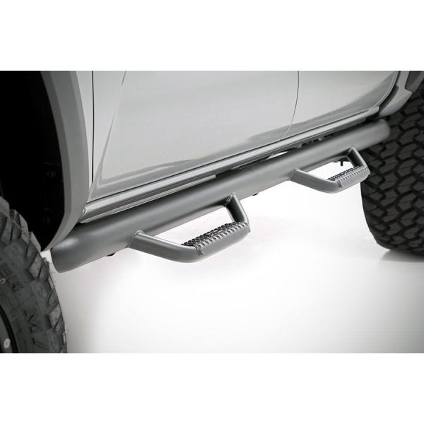 Rough Country Nerf Steps - Full Length - Crew - 5 Ft Bed - Toyota Tacoma (05-23)