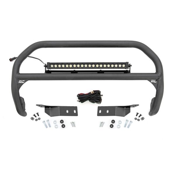 Nudge Bar - 20 Inch Black Single Row LED - Toyota Tundra (07-21)