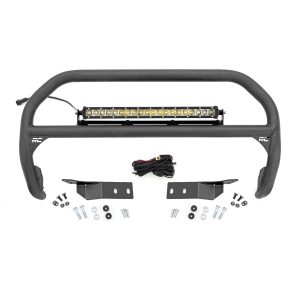 Nudge Bar - 20 Inch Chrome Single Row LED - Toyota Tundra (07-21)