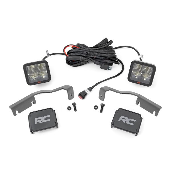 LED Light Kit - Ditch Mount - 2" Spectrum Pair - Spot - Nissan Frontier (22-23)