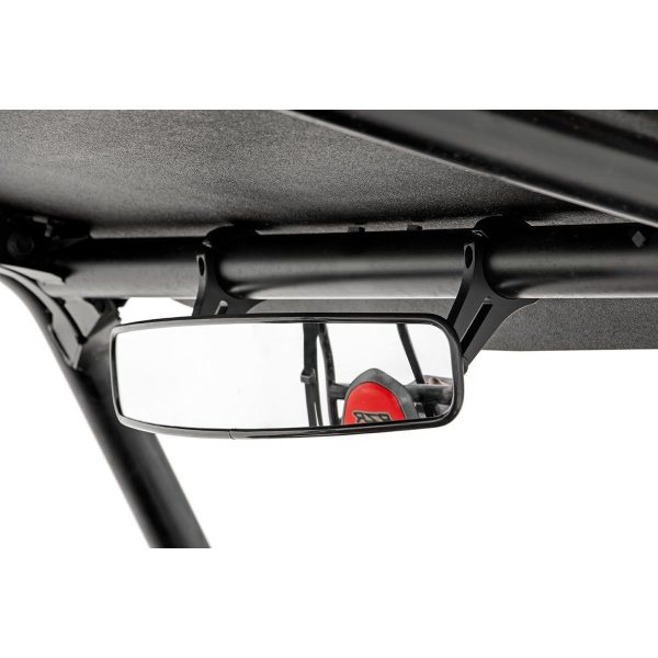 Rough Country UTV Rear View Mirror - Convex - 17 in x 3 in - 1.75 in Mount