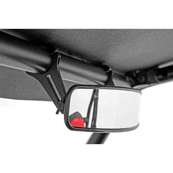 Rough Country UTV Rear View Mirror - Convex - 17 in x 3 in - 1.75 in Mount