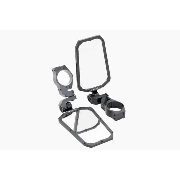 UTV Aluminum Side View Mirrors - Horizontal