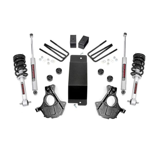 3.5 Inch Lift Kit - Cast Steel LCA - N3 Strut - Chevy GMC 1500 (07-13)