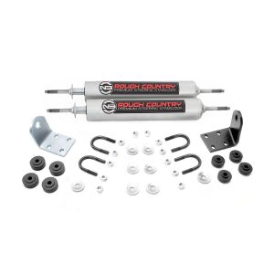 Rough Country N3 Steering Stabilizer - Dual - Ford Bronco F-100 4WD (1977-1979)