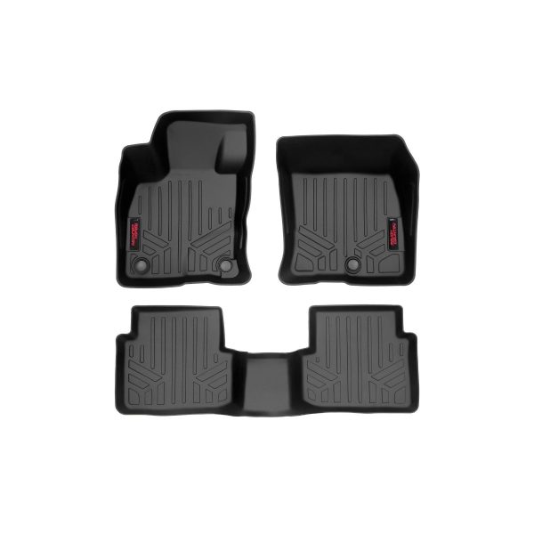 Rough Country Floor Mats - FR & RR - Ford Bronco Sport 4WD (2021-2023)