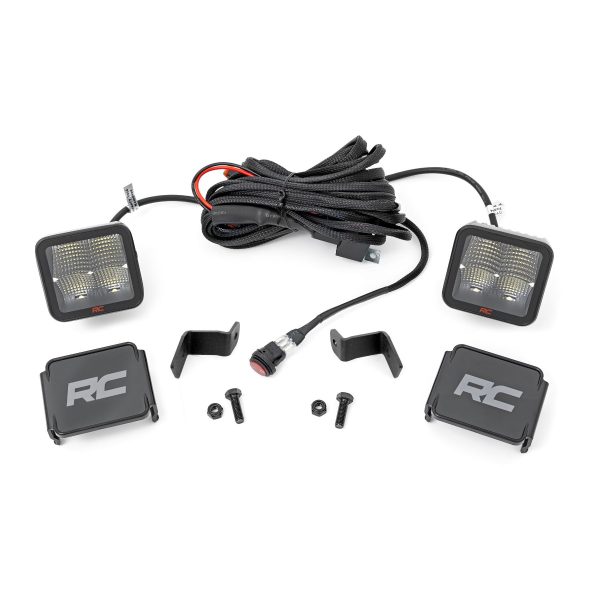 LED Light Kit - Ditch Mount - 2" Spectrum Pair - Spot - Ford F-150 (15-23) F-150 Lightning (22-23)