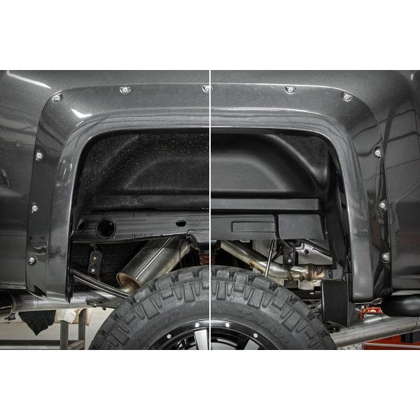 Rough Country Rear Wheel Well Liners - Chevy Silverado 1500 2WD 4WD (2014-2018)