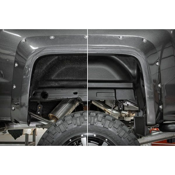 Rough Country Rear Wheel Well Liners - Chevy Silverado 2500 HD 3500 HD (15-19)