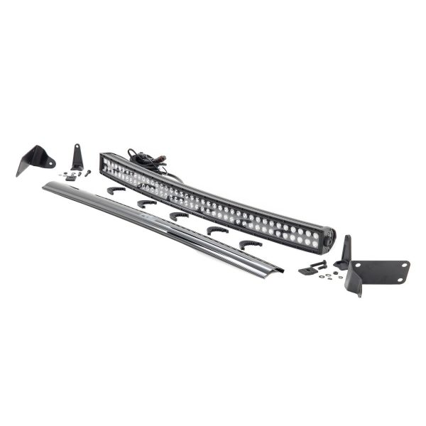 LED Light Kit - Bumper Mount - 40" Black Dual Row - Ram 2500 3500 (10-18)