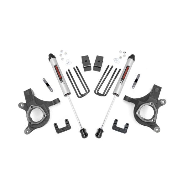 Rough Country 5 Inch Lift Kit - V2 - Chevy GMC 1500 2WD (07-13)