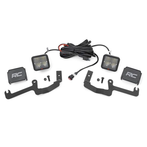 LED Light Kit - Ditch Mount - 2" Spectrum Pair - Spot - Chevy Silverado 1500 (19-24)