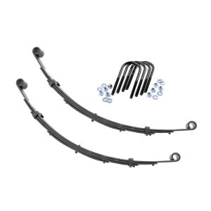 Front Leaf Springs - 3" Lift - Pair - Jeep Grand Wagoneer J10 Truck J20 Truck Wagoneer 4WD