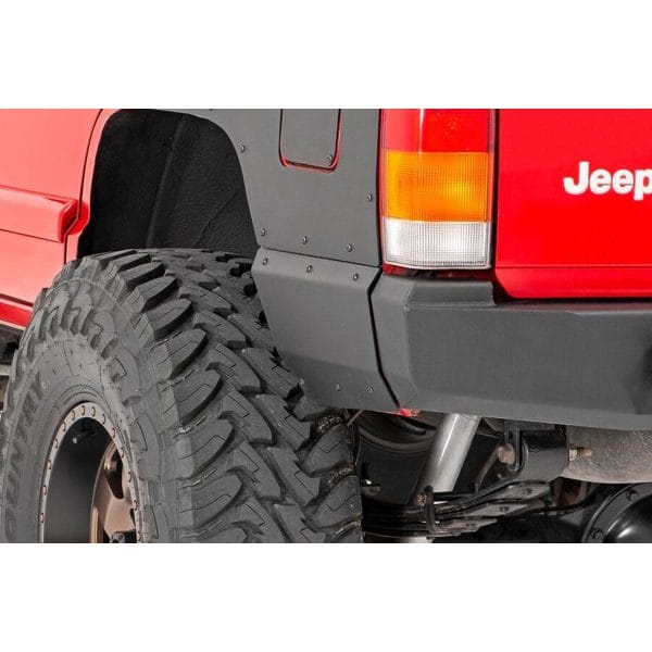 Rough Country Quarter Panel Armor - Rear - Jeep Cherokee XJ 2WD 4WD (1997-2001)